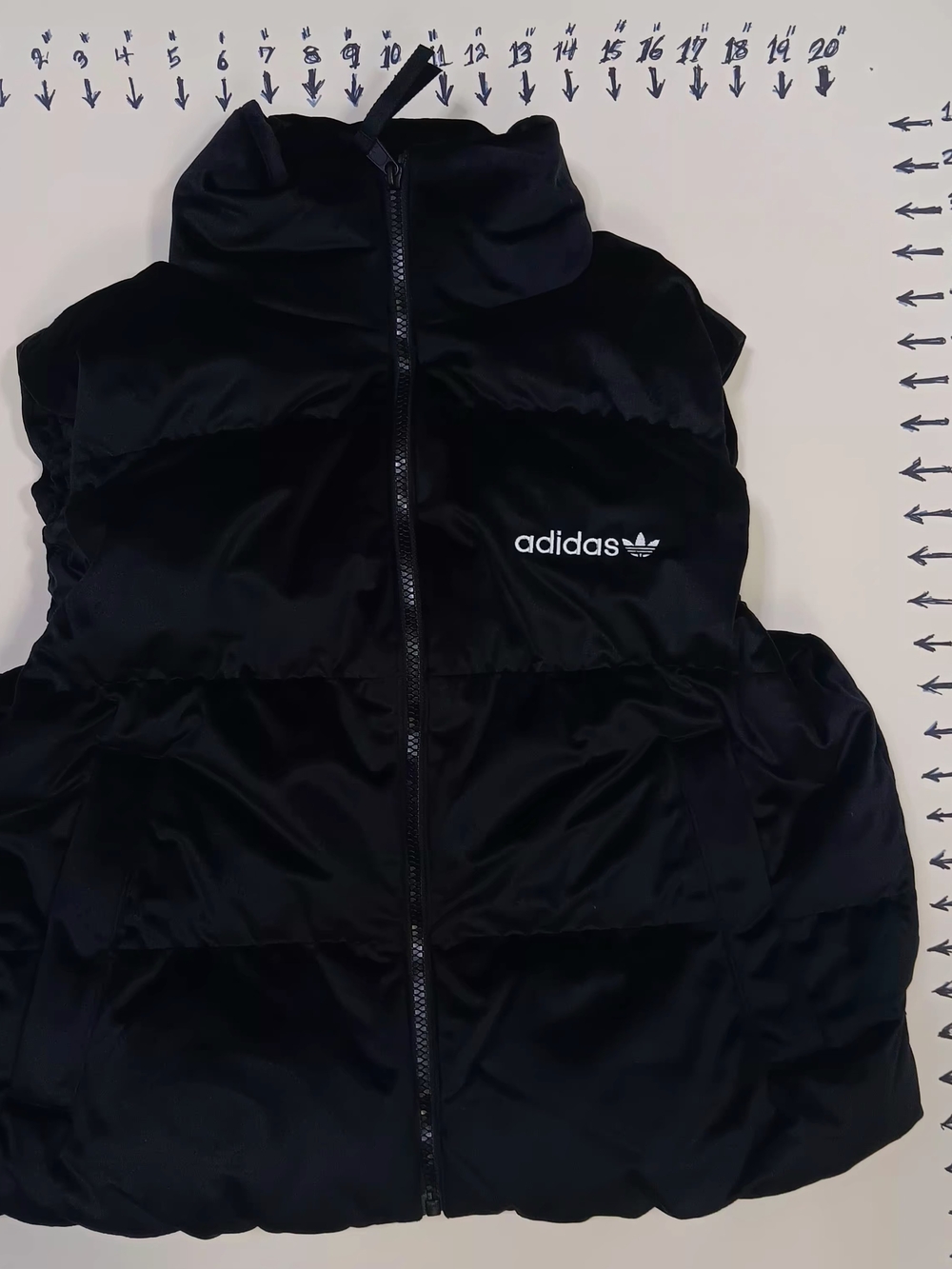 adidas Womens Black Valor Puffer Vest